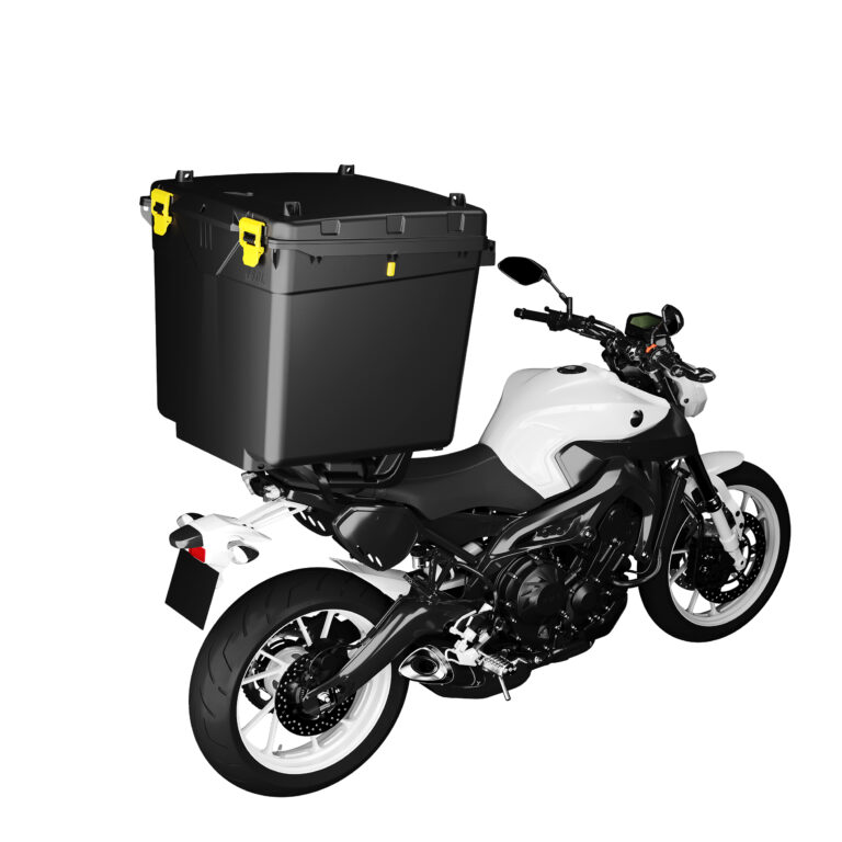 Os baús de moto da iCbras são em PEAD!